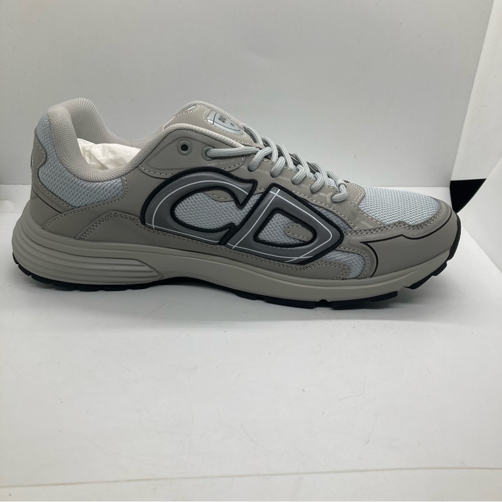 Dior B30 Gray Mens 43 US 9.5 Athletic Shoes Sneakers - Picture 5 of 10
